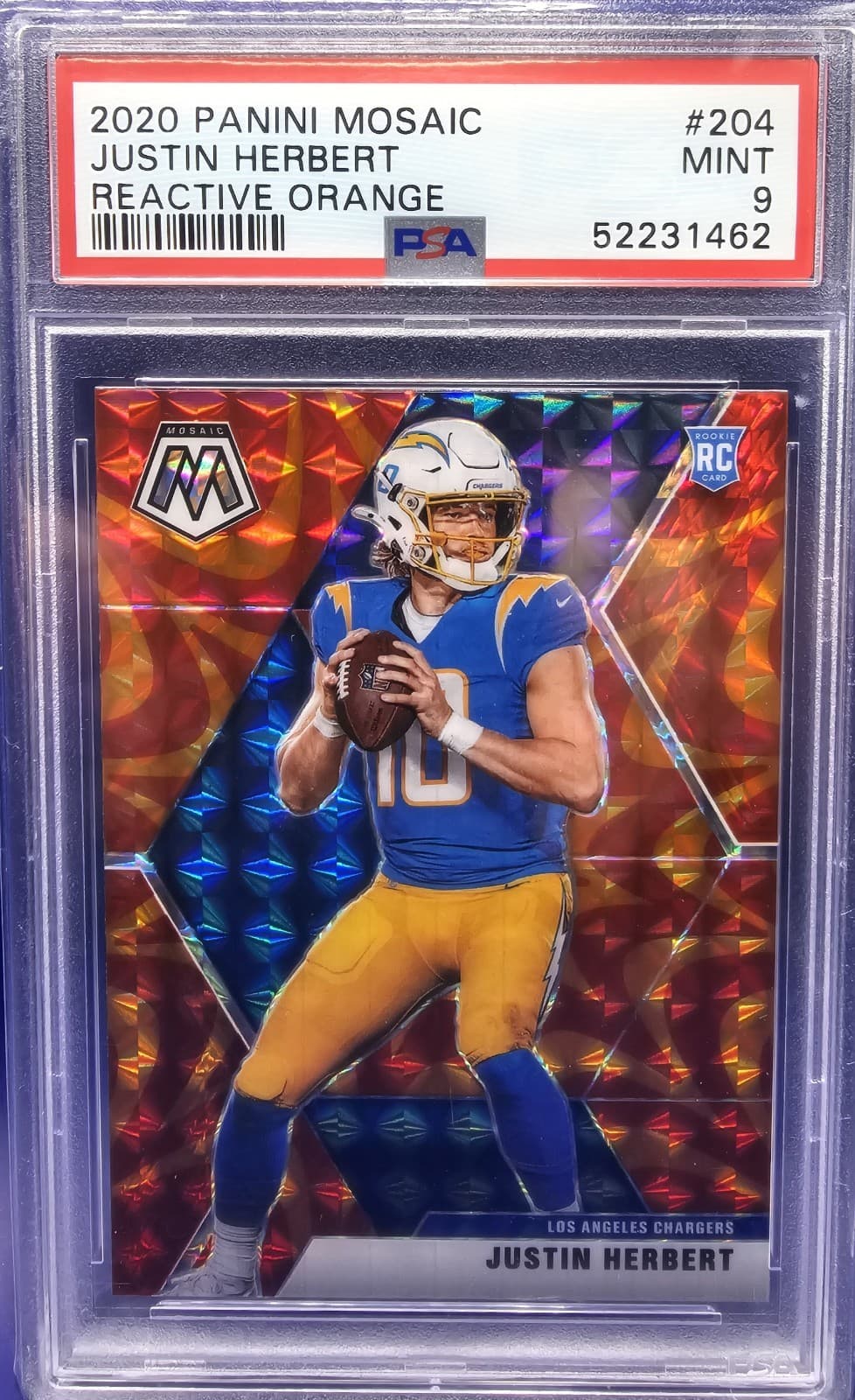 Mosaic Justin Herbert 2020 Panini 2020 Panini