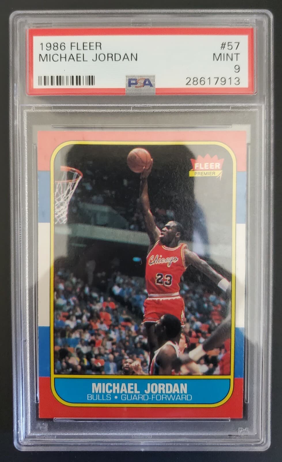 Basketball Michael Jordan 1986 Fleer