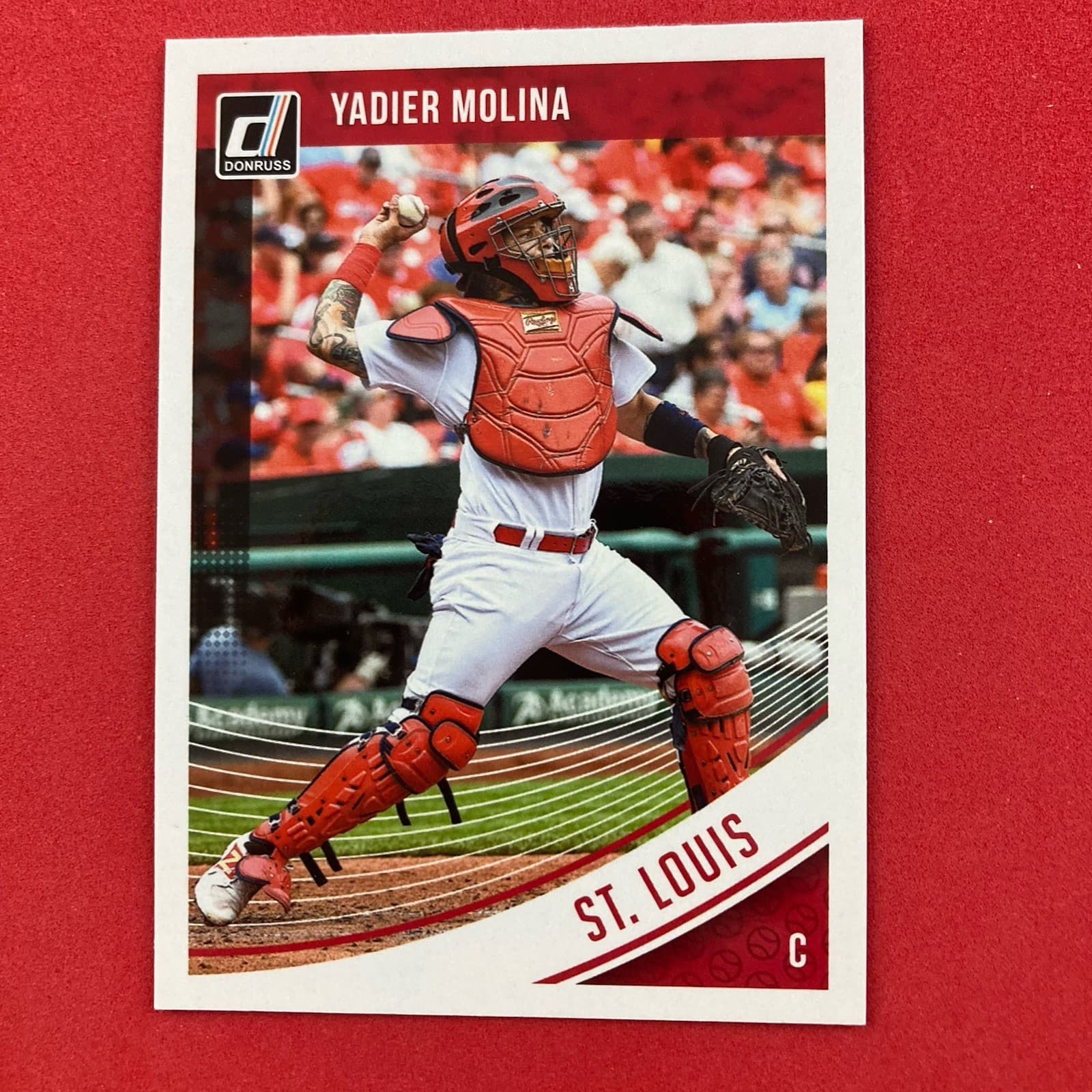 Yadier Molina St 2018 Donruss 2018 Donruss