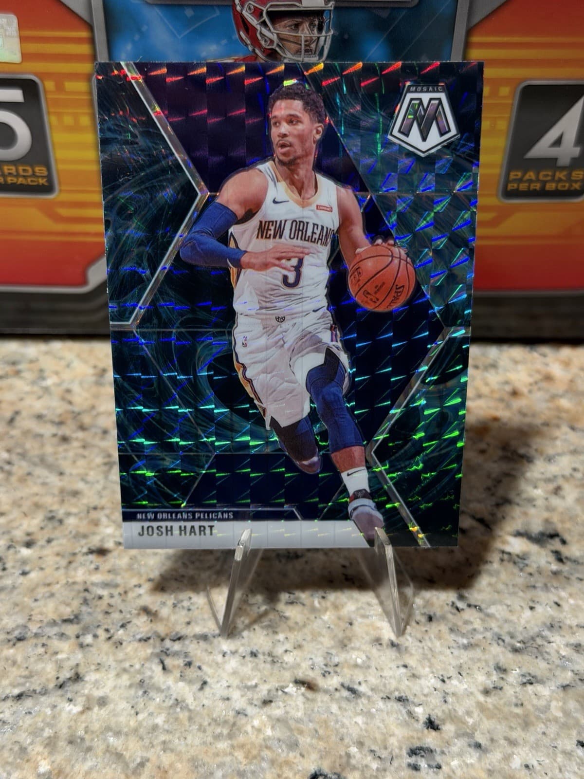Basketball Genesis Josh 2019 Panini Mosaic