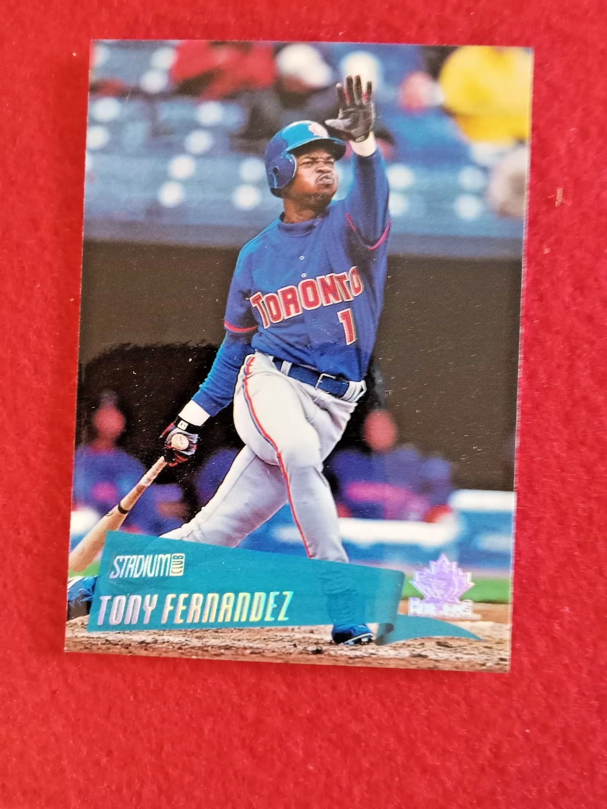Baseball TONY FERNANDEZ 2000 Topps Stadium Club