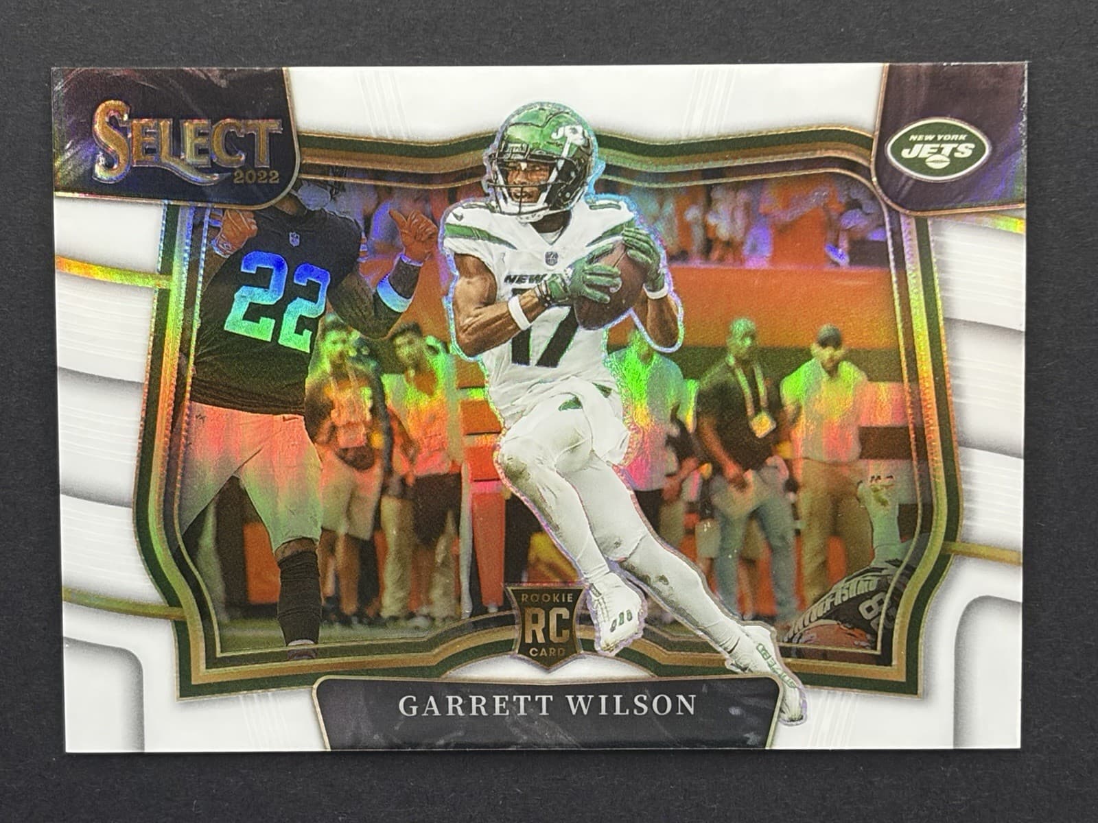 Garrett Wilson White 2022 Panini Select