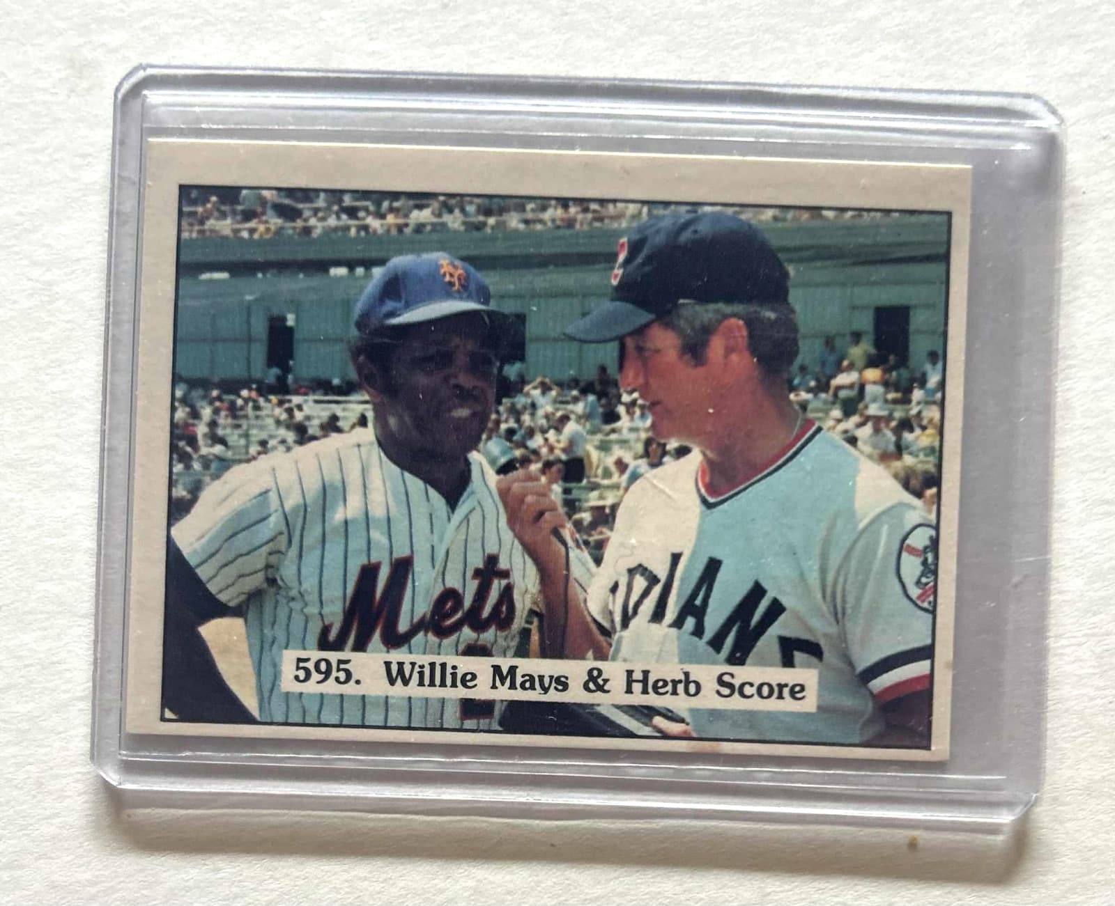 SSPC BASEBALL WILLIE MAYS / HE 1976 Score 1976 Score