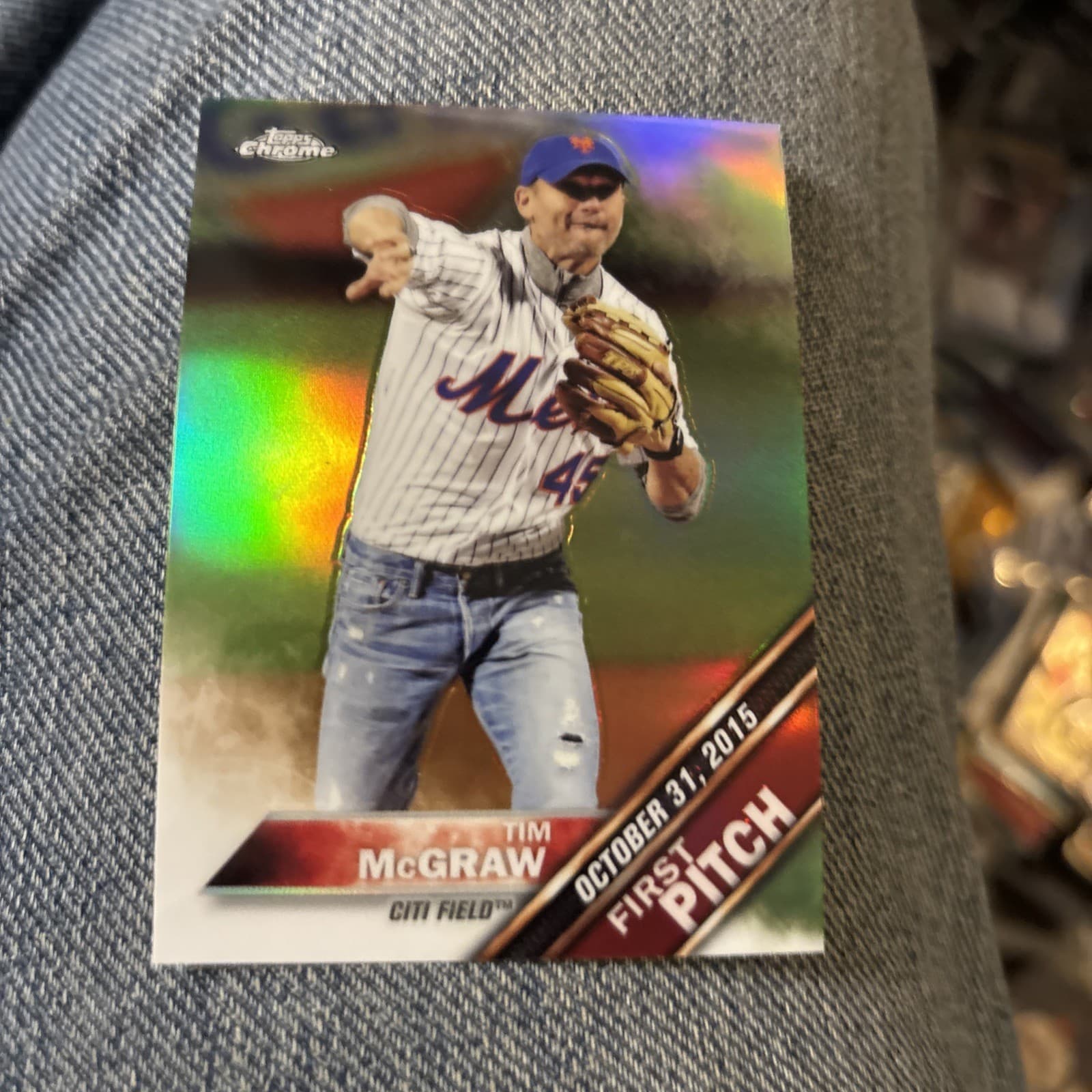 First Pitch Tim 2016 Topps Chrome