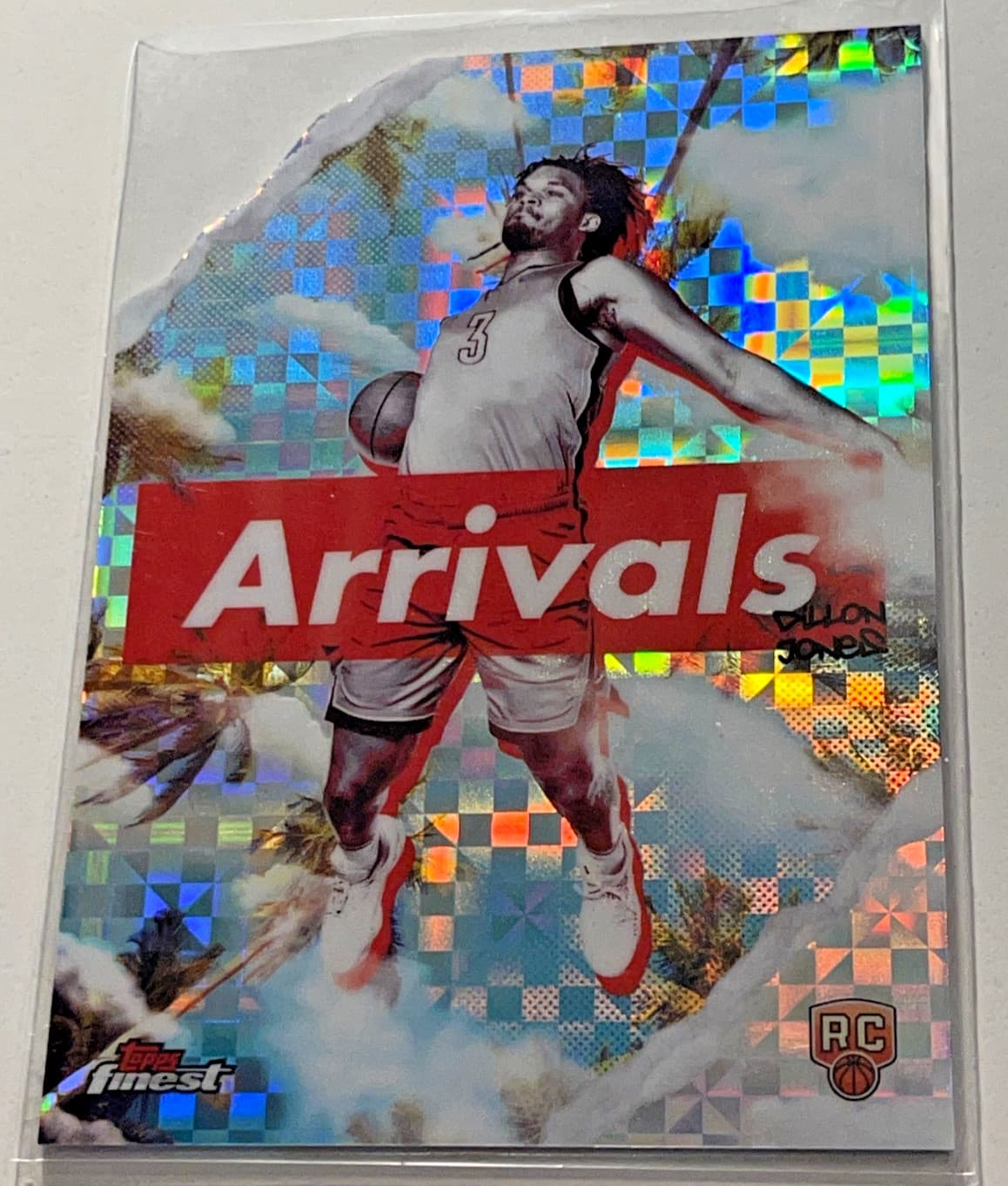 RARE DILLON JONES ARRIVALS X-F 2025 Topps Finest 2025 Topps Finest