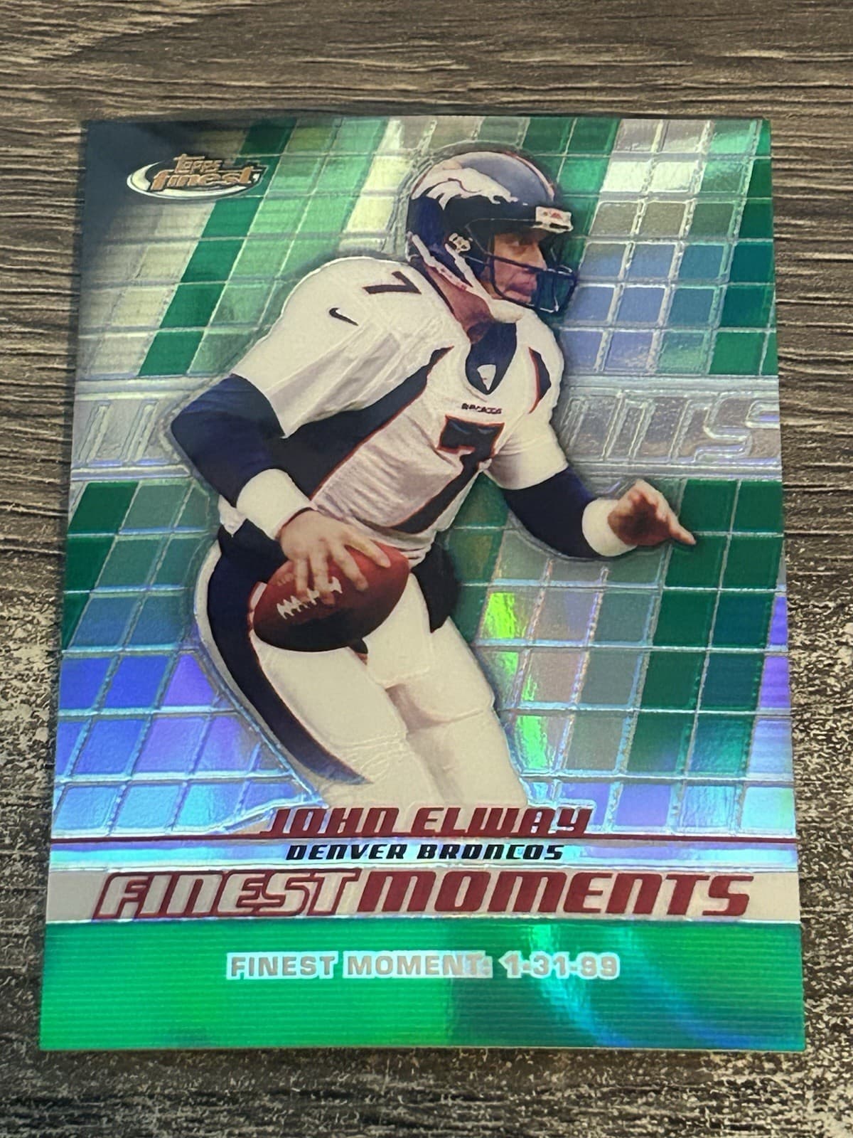 John Elway Moments 2008 Topps Finest 2008 Topps Finest