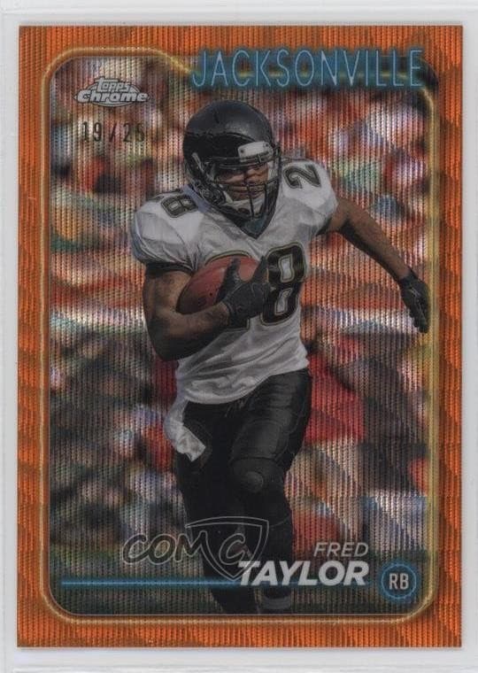 Fred Taylor trading card
