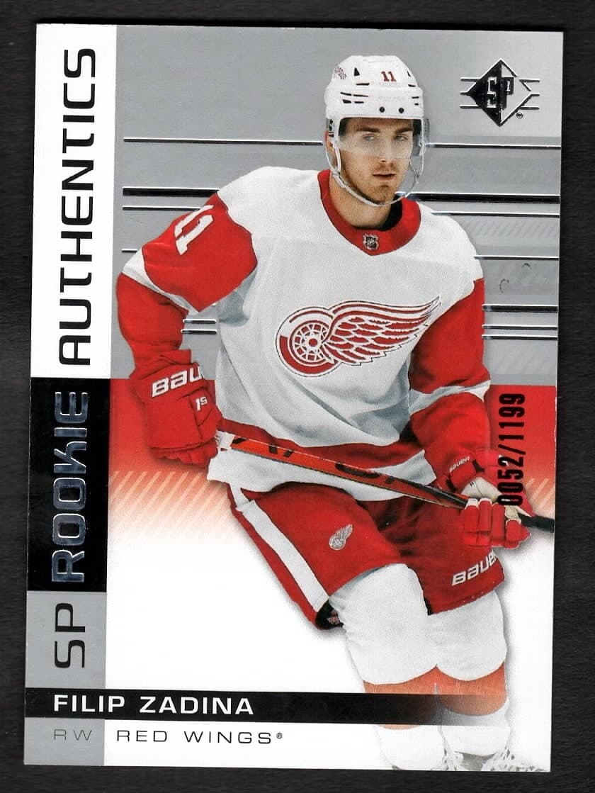 Filip Zadina Hockey 2019 Upper Deck SP 2019 Upper Deck SP