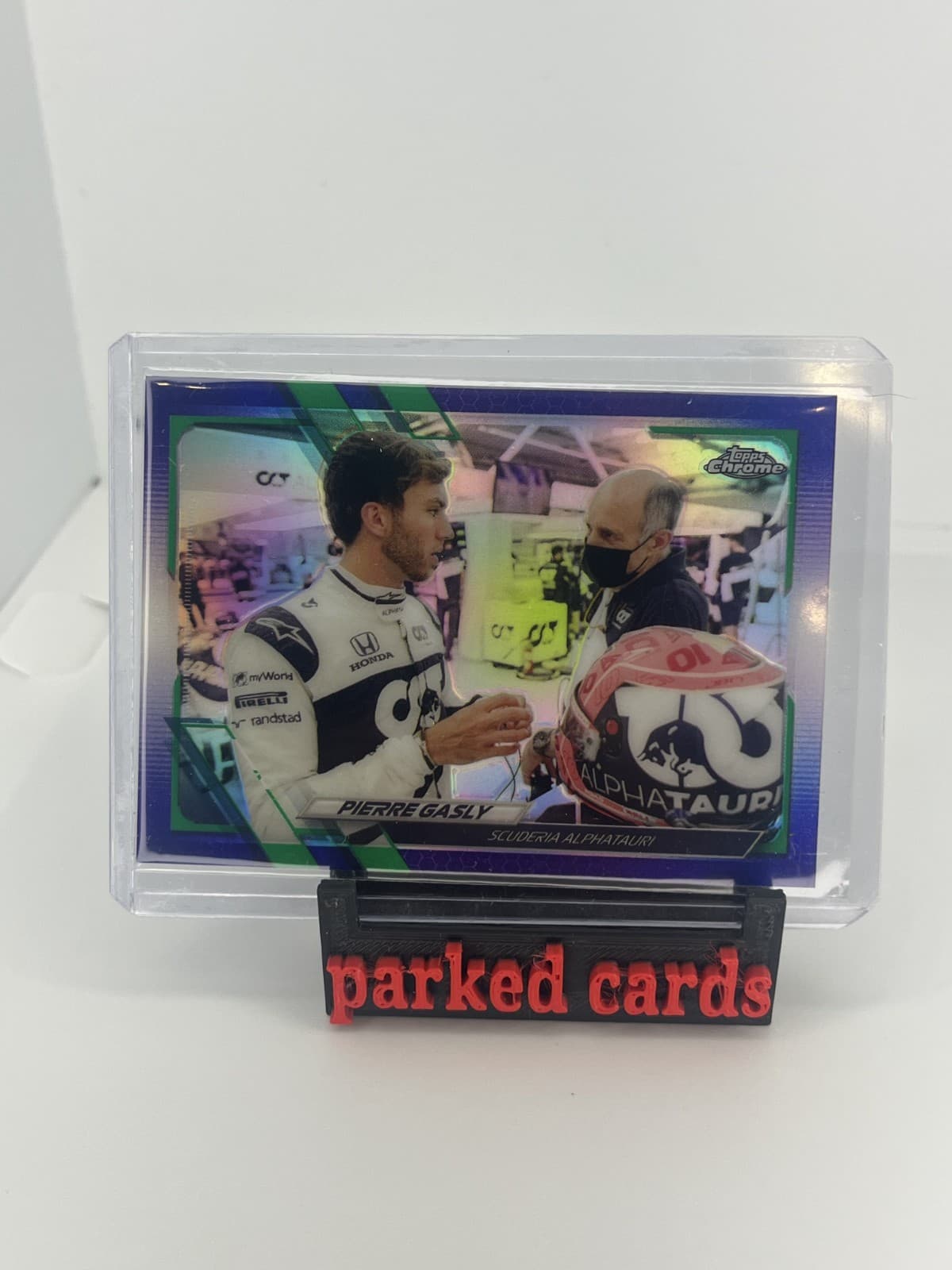 Pierre Gasly Purple 2021 Topps Chrome 2021 Topps Chrome