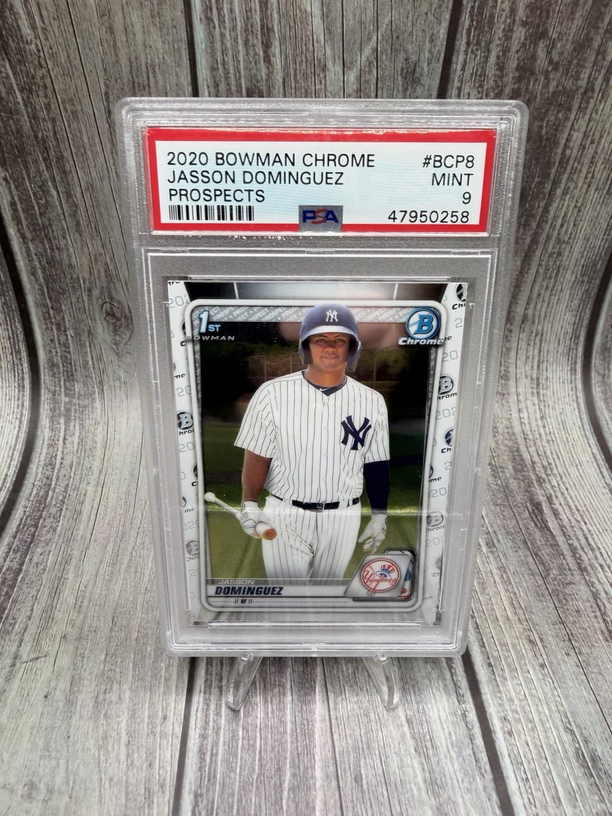 Jasson Dominguez 2020 Bowman Chrome