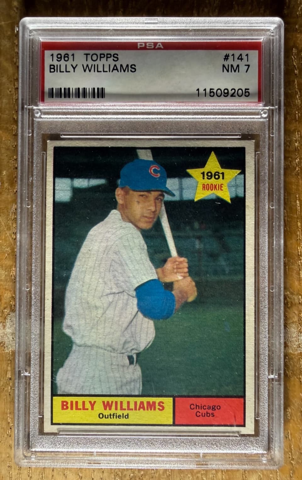 Billy Williams 1961 topps