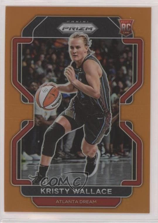 Orange Kristy Wallace 2022 Panini Prizm 2022 Panini Prizm orange