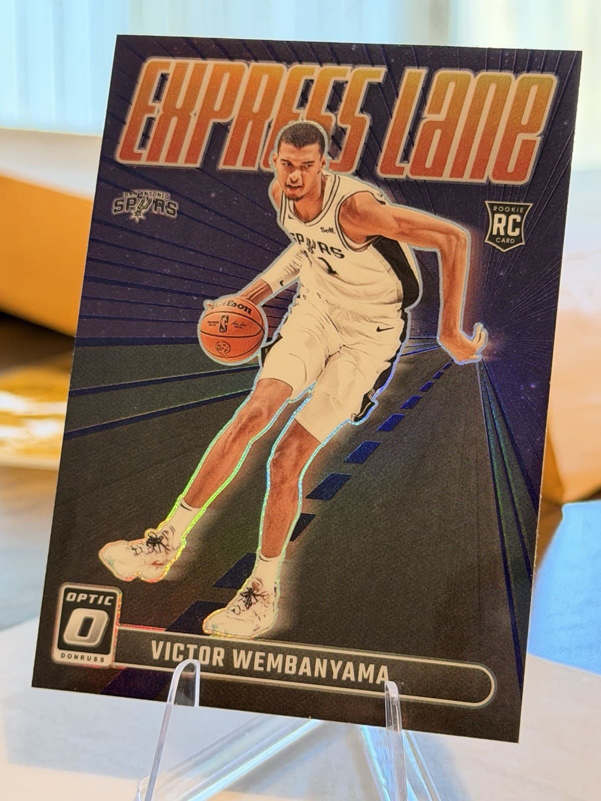 Victor Wembanyama Express 2023 Donruss Optic 2023 Donruss Optic example 2