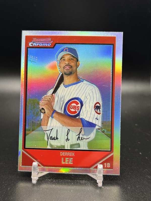 Refractors Derrek Lee 2007 Bowman Chrome 2007 Bowman Chrome