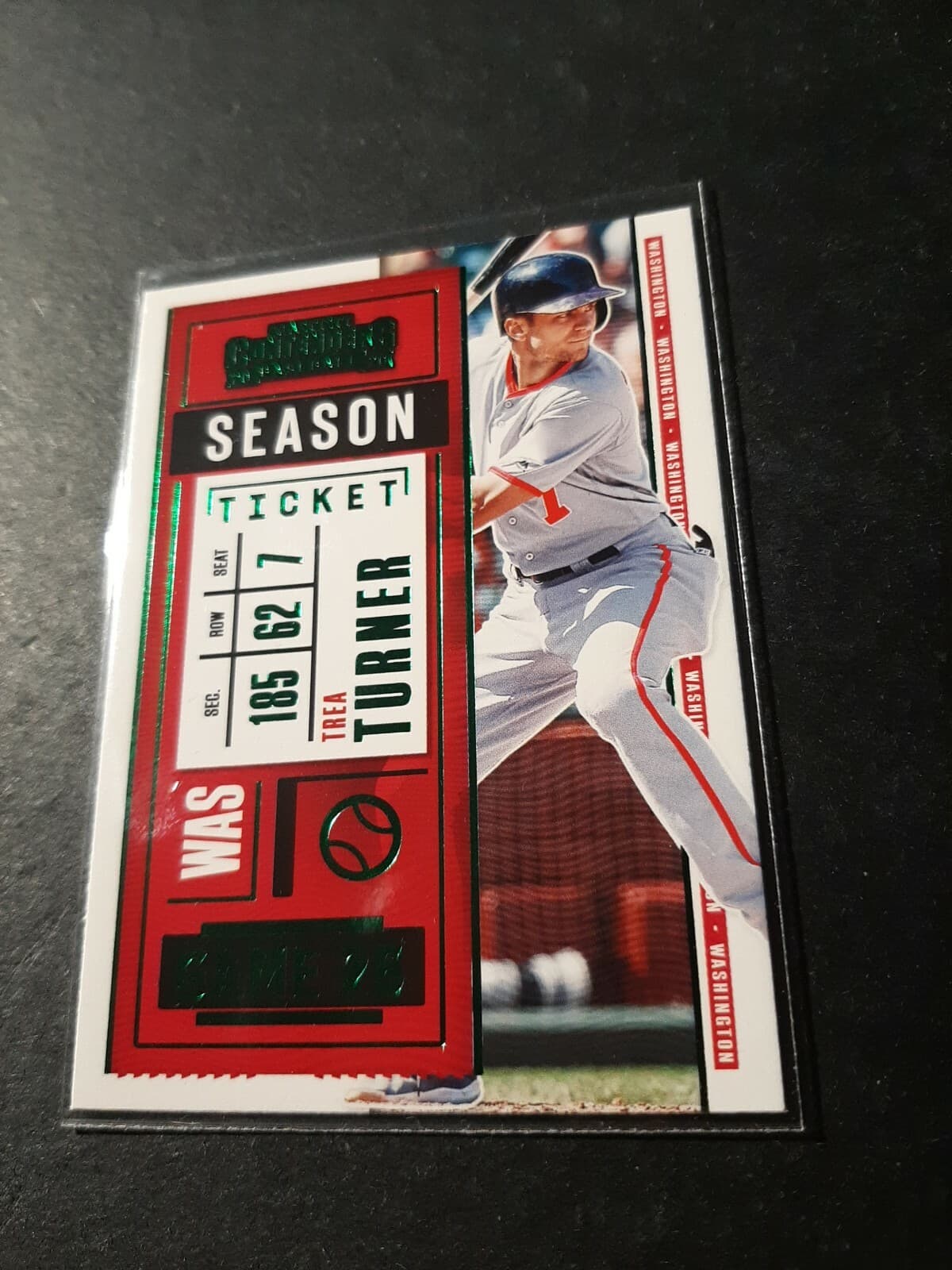 Baseball Trea Turner 2020 Panini Contenders