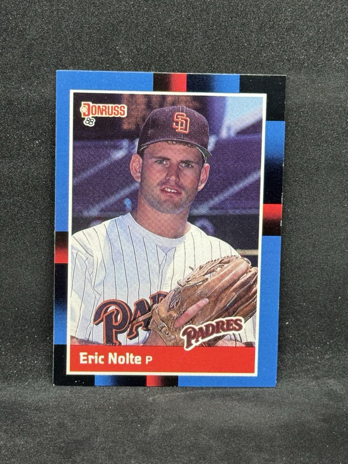 Eric Nolte Baseball 1988 Donruss