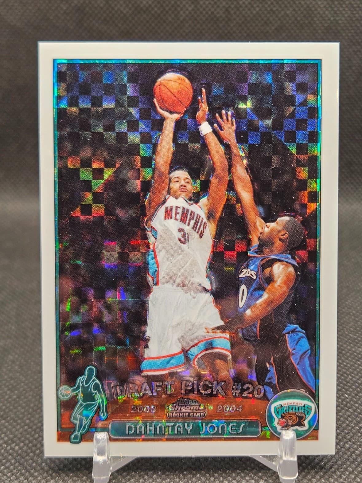 Dahntay Jones 2003 Topps Chrome 2003 Topps Chrome xfractor