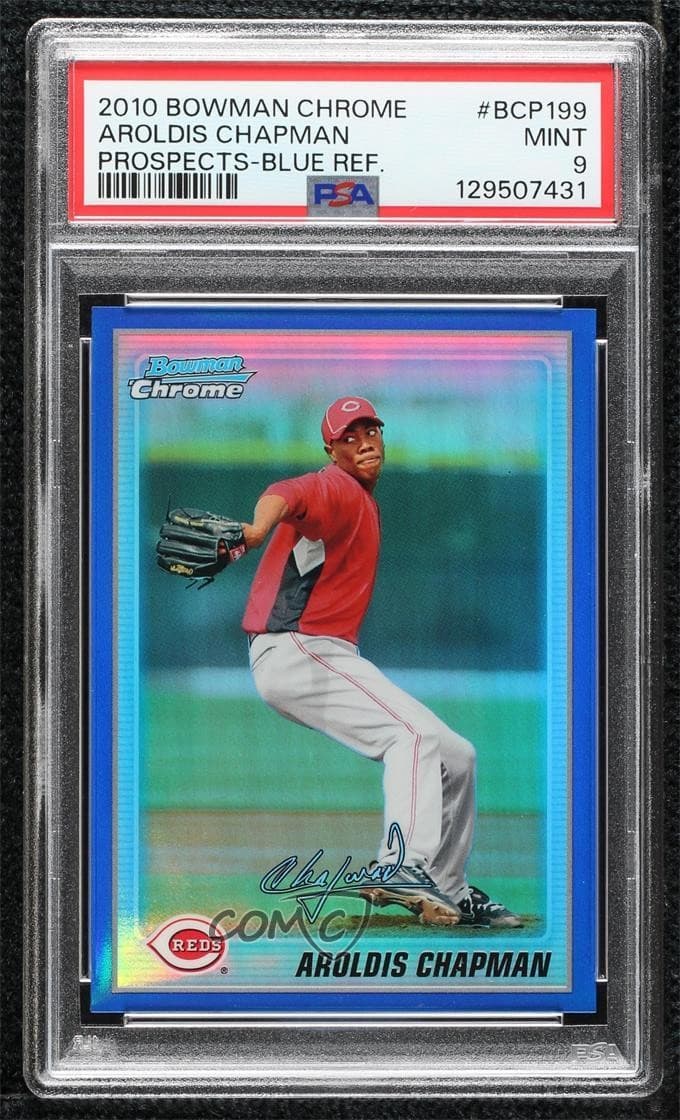 Prospects Blue Aroldis 2010 Bowman Chrome 2010 Bowman Chrome