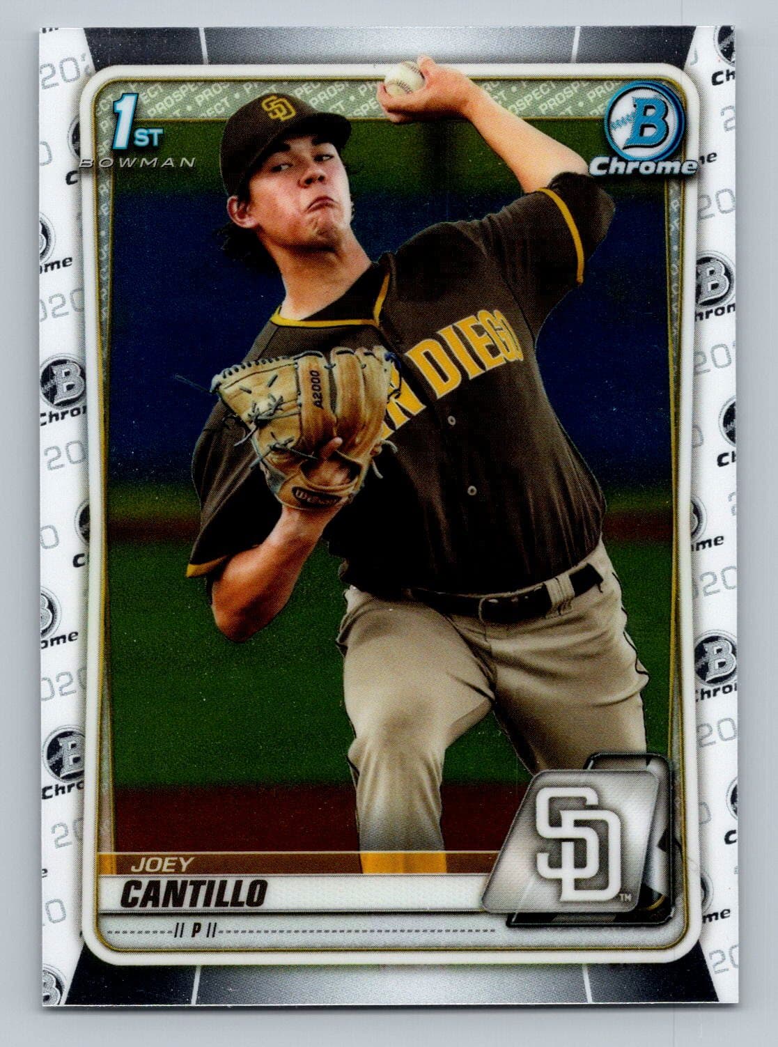 Joey Cantillo Prospects 2020 Bowman Chrome