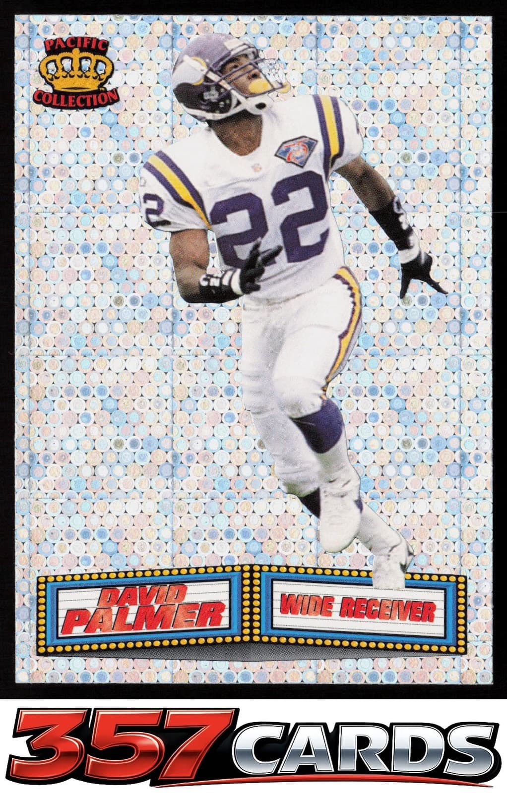 Football David Palmer 1994 Pacific 1994 Pacific