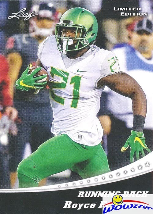 Royce Freeman Draft 2018 Leaf 2018 Leaf