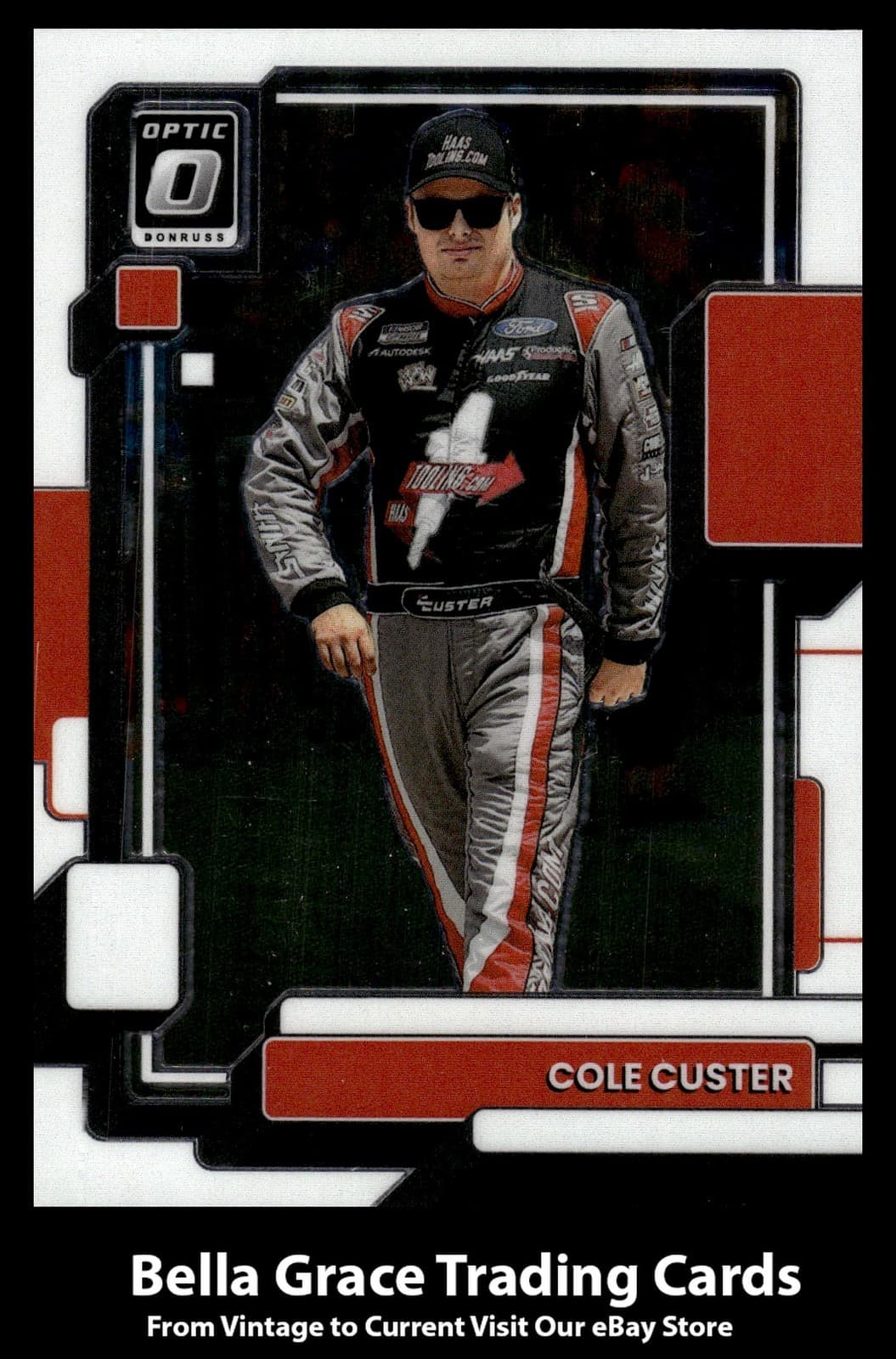 Cole Custer trading card