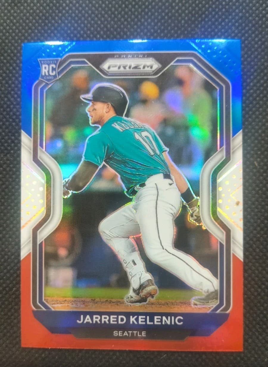 Jarred Kelenic Red 2021 Panini Prizm