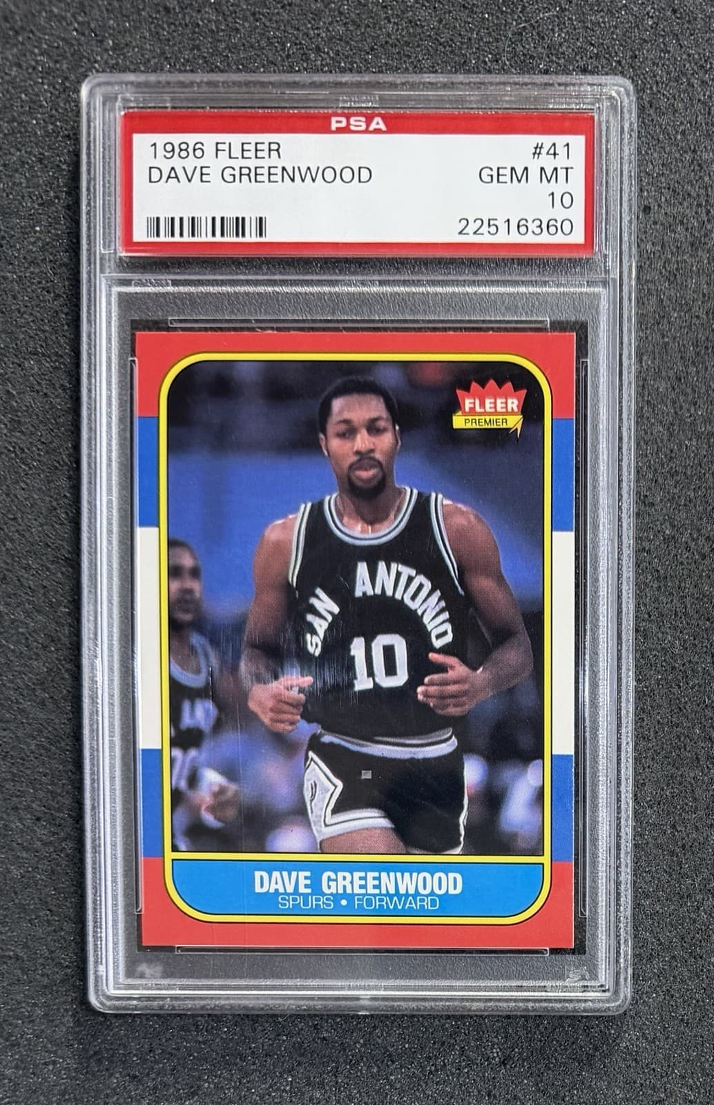 David Greenwood 1986 Fleer 1986 Fleer