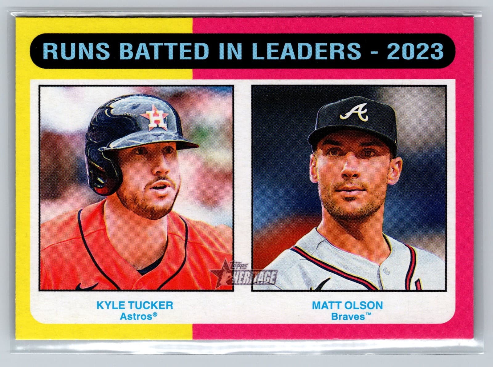 Runs Batted In 2024 Topps Heritage 2024 Topps Heritage