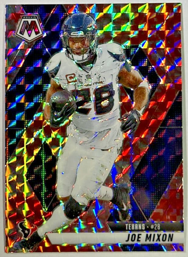 Joe Mixon Red 2025 Panini Mosaic 2025 Panini Mosaic