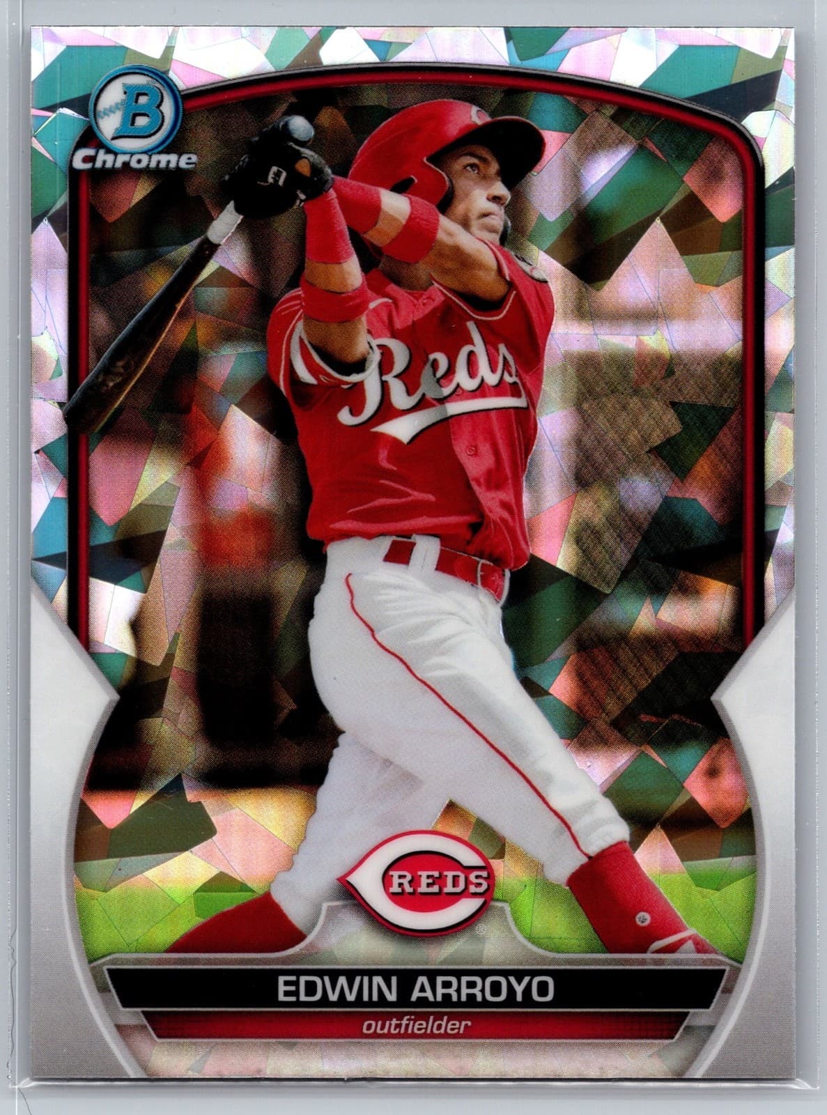 Edwin Arroyo trading card
