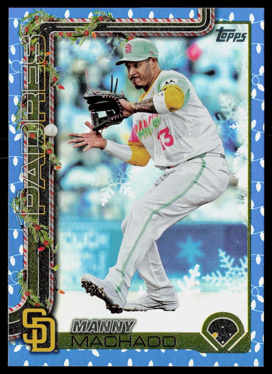 Holiday Manny Machado 2025 Topps 2025 Topps blue