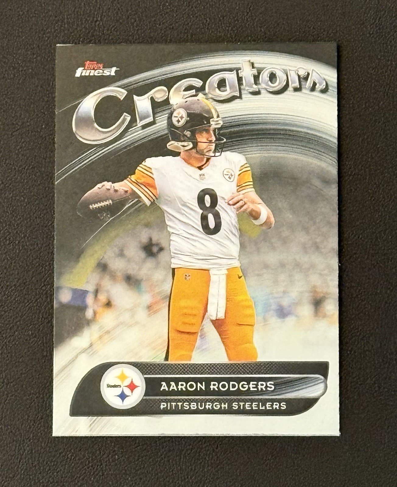 Aaron Rodger 2025 Topps Finest 2025 Topps Finest