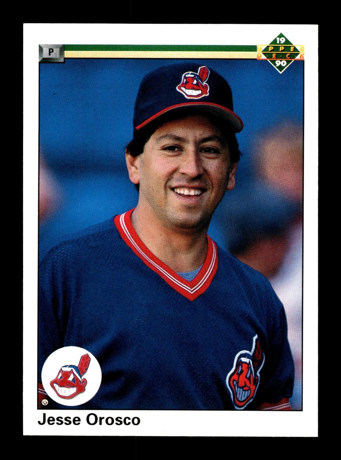 Baseball Cleveland Indians 1990 Upper Deck