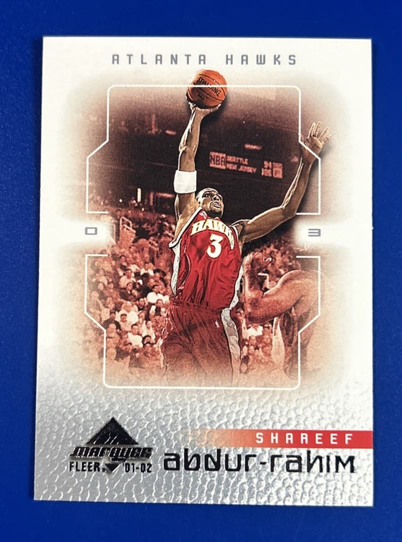 Marquee Basketball Shareef 2001 Fleer 2001 Fleer