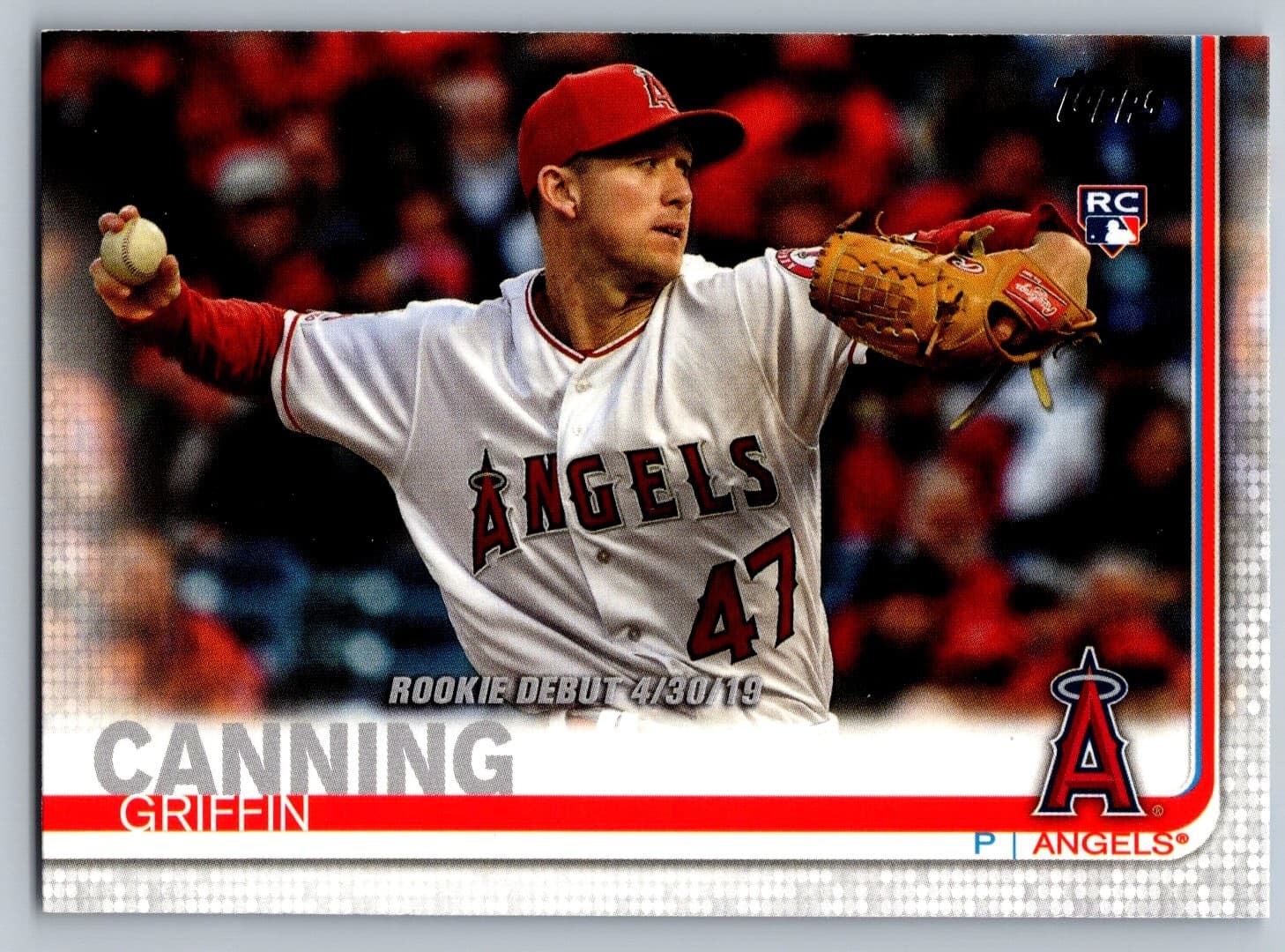 Griffin Canning 2019 Topps Update