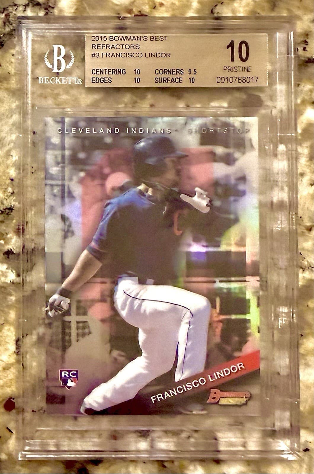 Francisco Lindor 2015 bowman
