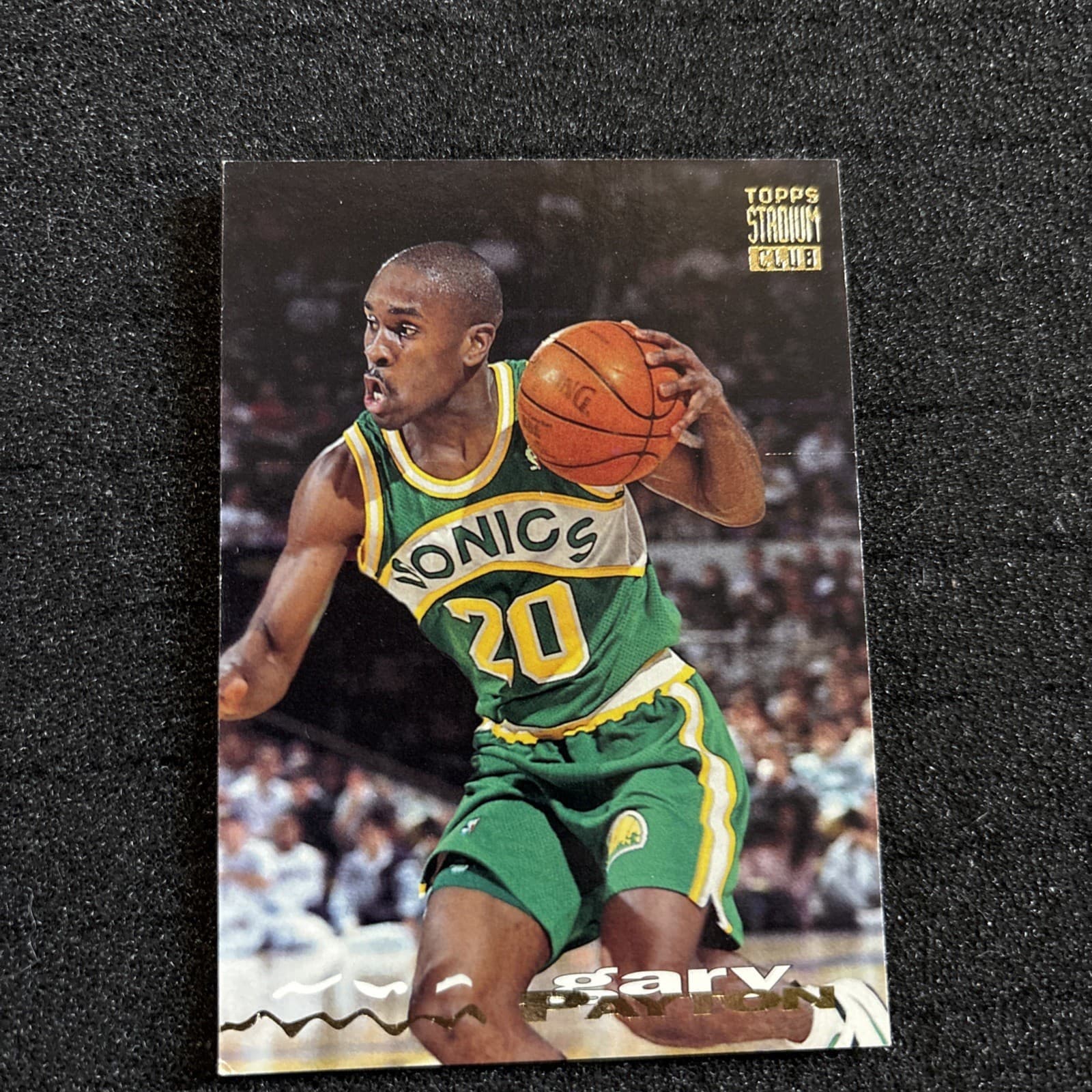 Gary Payton 1993 Topps Stadium Club