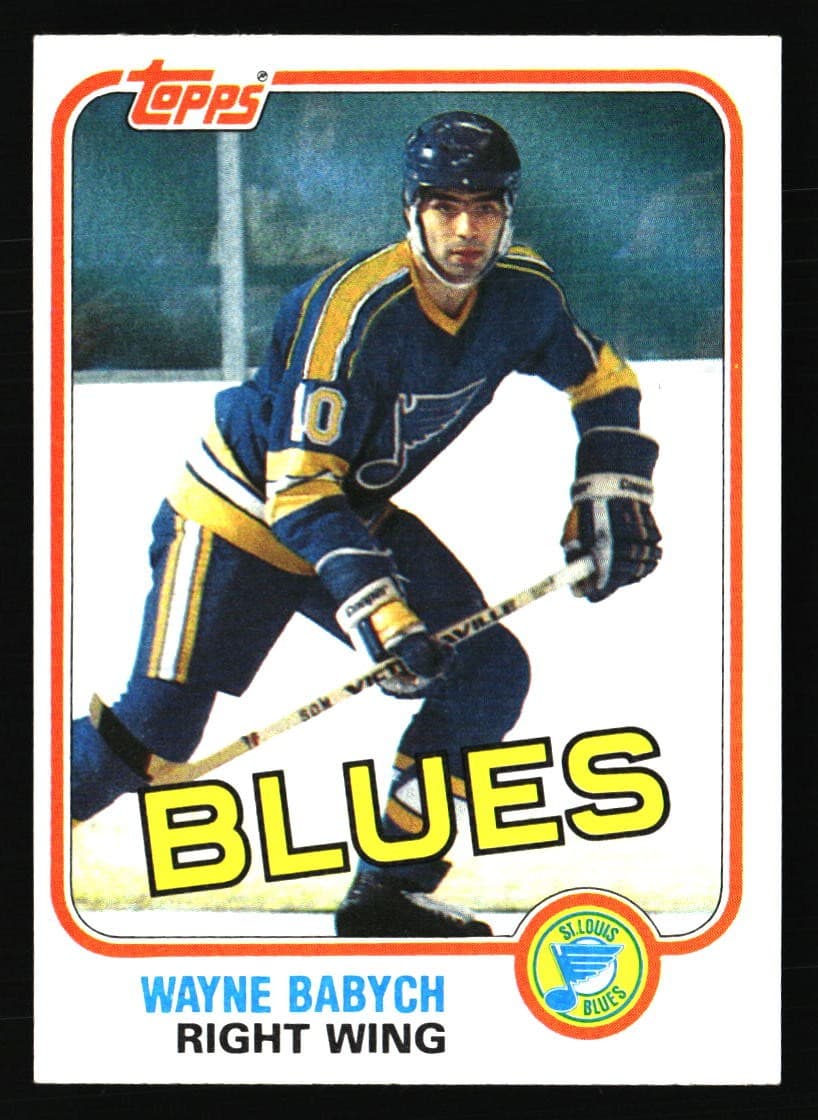 Wayne Babych 1981 Topps 1981 Topps