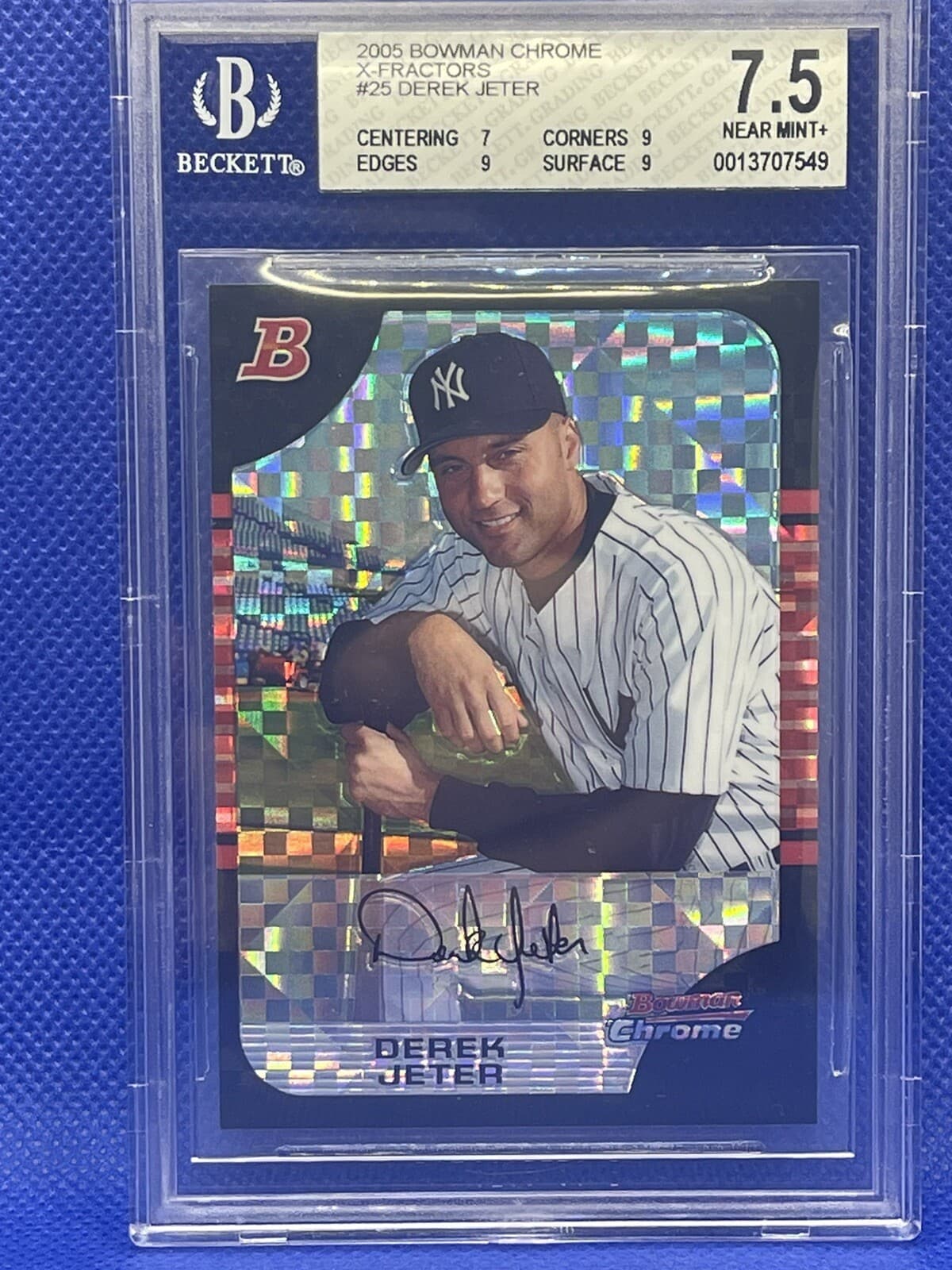 Derek Jeter 2005 bowman