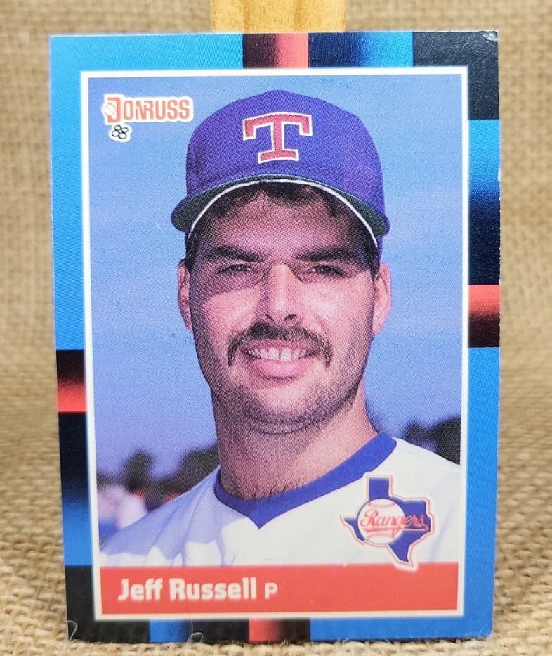 Jeff Russell Baseball 1988 Donruss