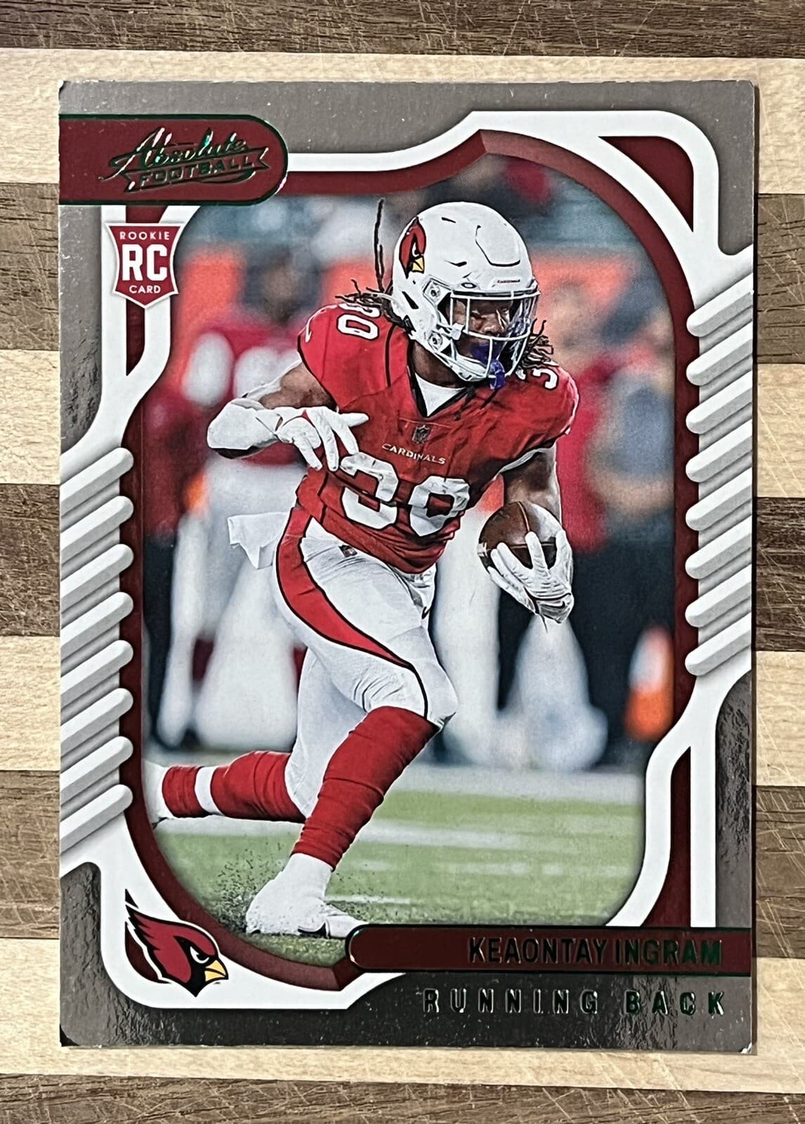 Absolute Football Keaontay 2022 Panini 2022 Panini example 2