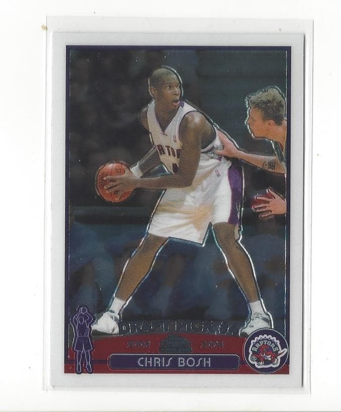 Chris Bosh Raptors 2003 Topps Chrome 2003 Topps Chrome