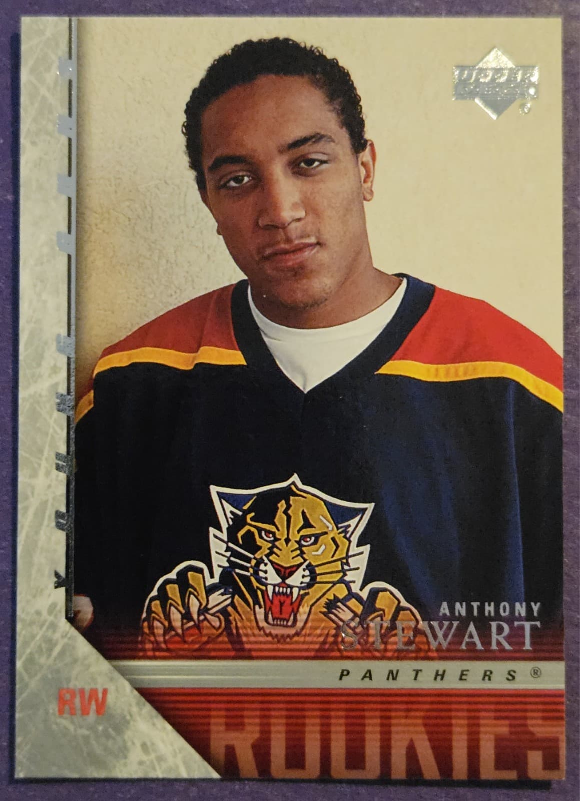 Anthony Stewart trading card