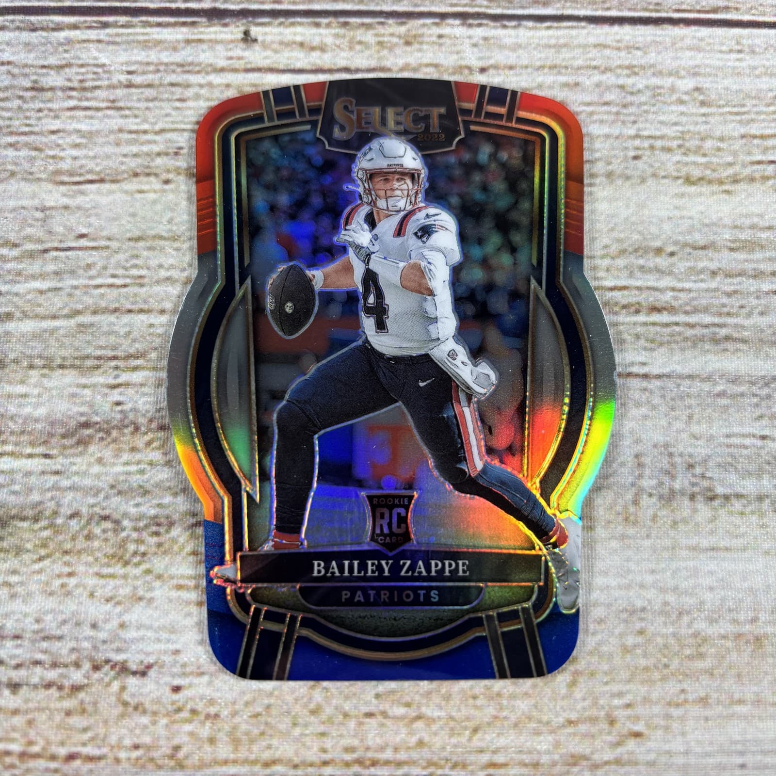 Bailey Zappe Patriots 2022 Panini Select