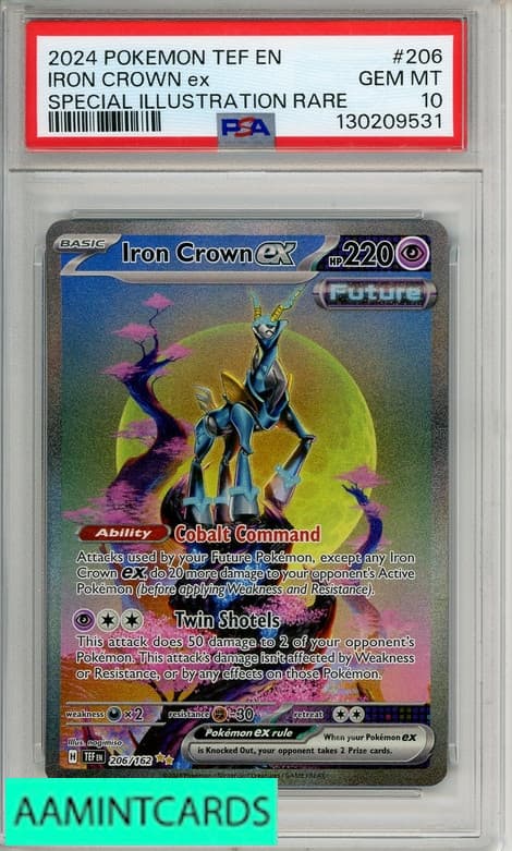 Iron Crown EX trading card
