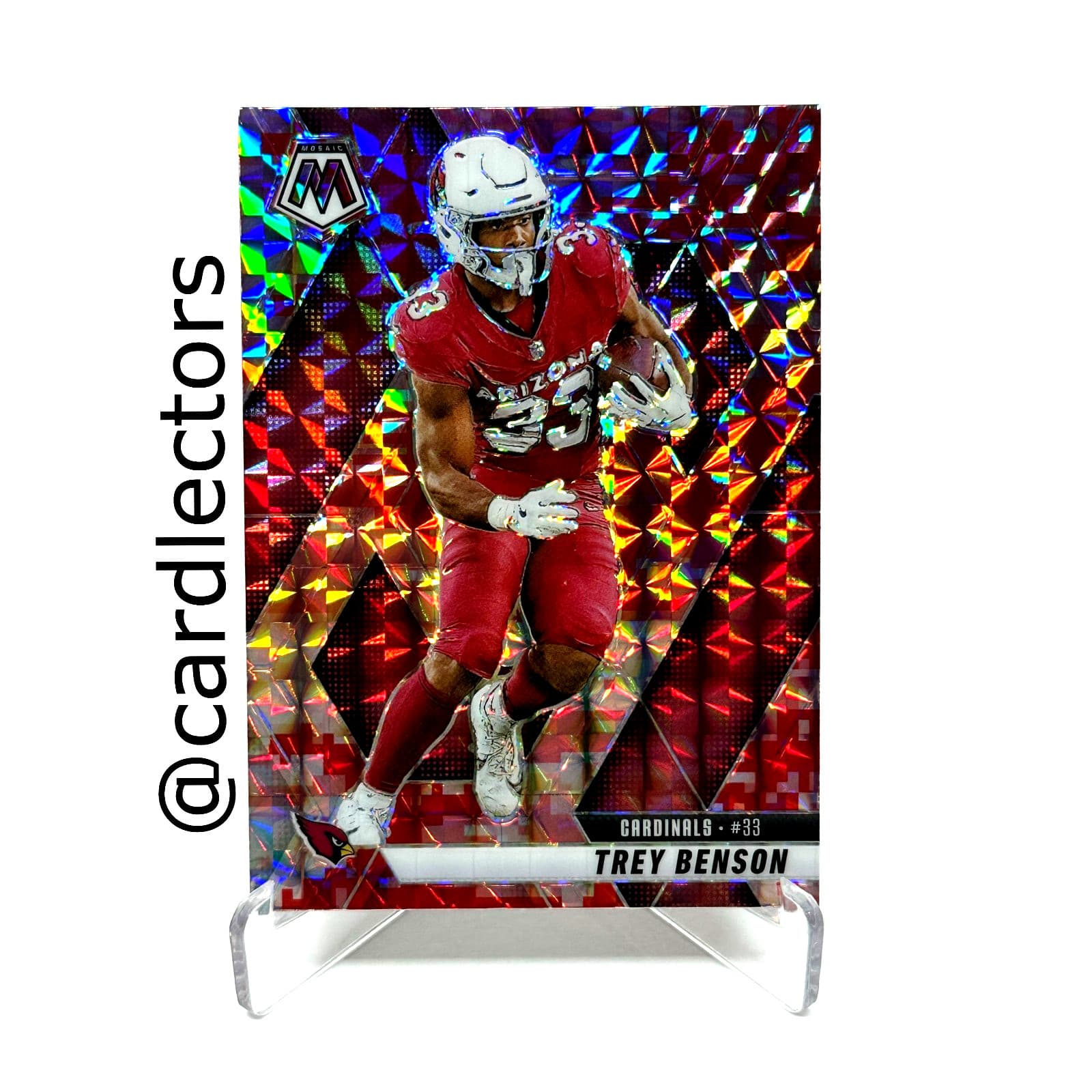 Red Camo Arizona 2025 Panini Mosaic 2025 Panini Mosaic