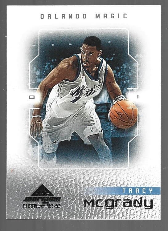 Marquee Basketball Tracy 2001 Fleer 2001 Fleer