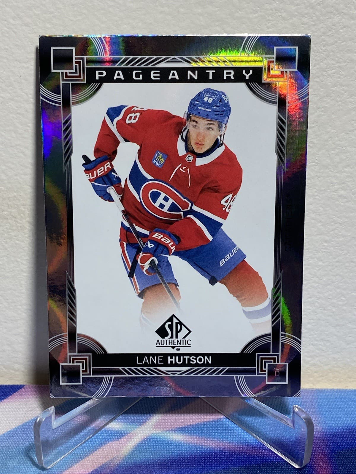Lane Hutson 2024 unknown SP Authentic