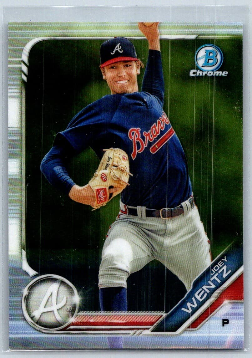 Joey Wentz Prospects 2019 Bowman Chrome